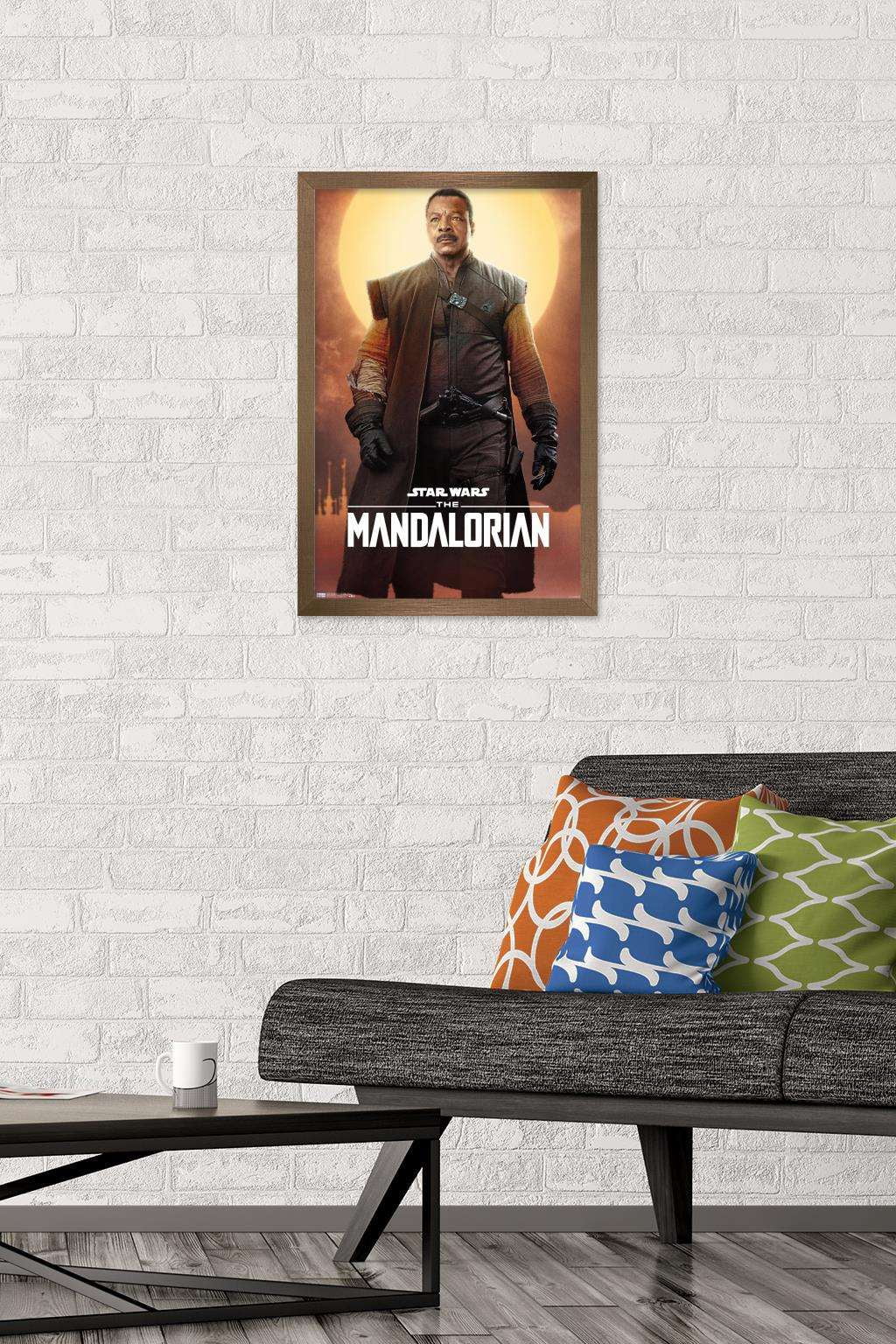 Star Wars: The Mandalorian - Greef Marda Wall Poster, 14.725" x 22.375", Framed