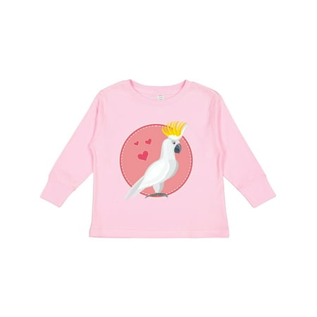 

Inktastic Cockatoo Bird Lover Gift Toddler Toddler Girl Long Sleeve T-Shirt