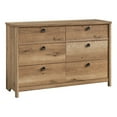 thumbnail image 1 of Bowery Hill 6-Drawer Engineered Wood Dresser in Timber Oak Finish, 1 of 11