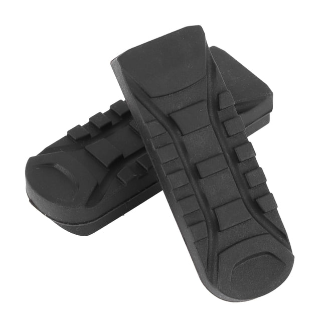 Almohadilla para estribos, 2 piezas, estribo delantero para motocicleta, cubierta de goma para reposapiés de motocicleta, características de vanguardia