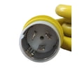 thumbnail image 2 of Amp Up Marine & RV Cords 125/250v 50a x 25' Marine Shore Power Cord, Yellow, 2 of 9