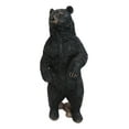 thumbnail image 4 of Western Rustic Forest Standing Black Bear Statue 12"H Cabin Lodge Bears Figurine, 4 of 6