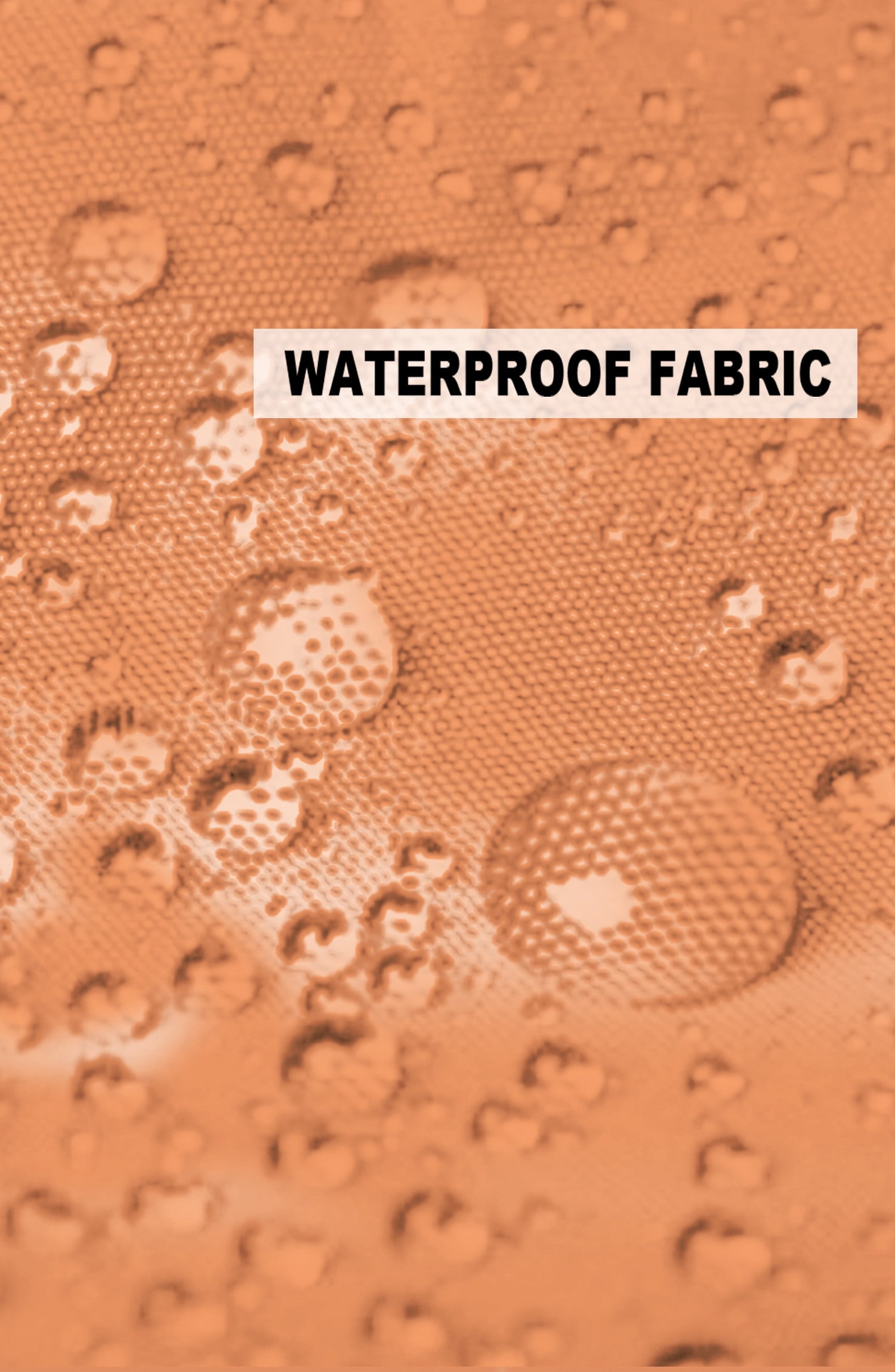 Outdoor Waterproof Throw Pillow Covers Set of 2 Solid Color Decorative Pillowcases Square Outdoor Pillows Cushion Case 18x18 Inch Orange Patio Pillows for Couch Sofa Bed Garden