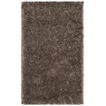 thumbnail image 2 of Safavieh Polar Shag Collection PSG800C Solid Glam 3-inch Extra Thick Area Rug, 3' x 5', Mushroom, 2 of 2