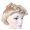 Blonde, variant on Morris Costumes 1940s Pompadour Wig