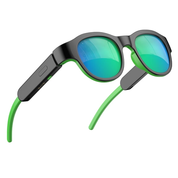 aiomoar Kids Smart Bluetooth Sunglasses with Open Ear Audio, TR90, Sport Style