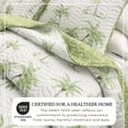 thumbnail image 2 of Coastal Quilt Set - Lightweight, Soft, All-Season - 2-Piece Reversible Bedding Set (Twin / Twin XL, West Palm Trees), 2 of 6