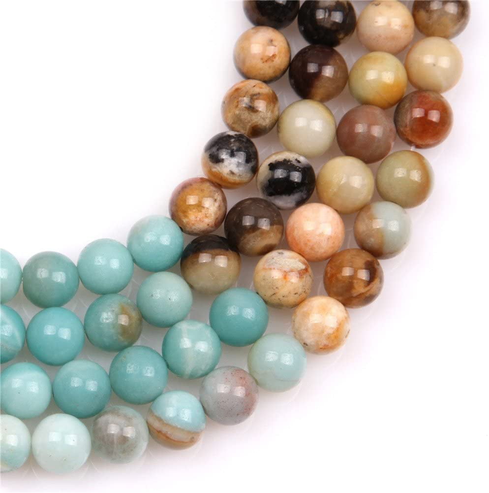 Natural Assorted Stones 20mm Flower Beads For Jewelry Making Strand 15" Yao-Bye 