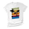 thumbnail image 5 of IROINNID Women Summer Sexy Regular Print Regular Fashion Women Summer Round Neck Short Sleeves Top Spring Saving, 5 of 5