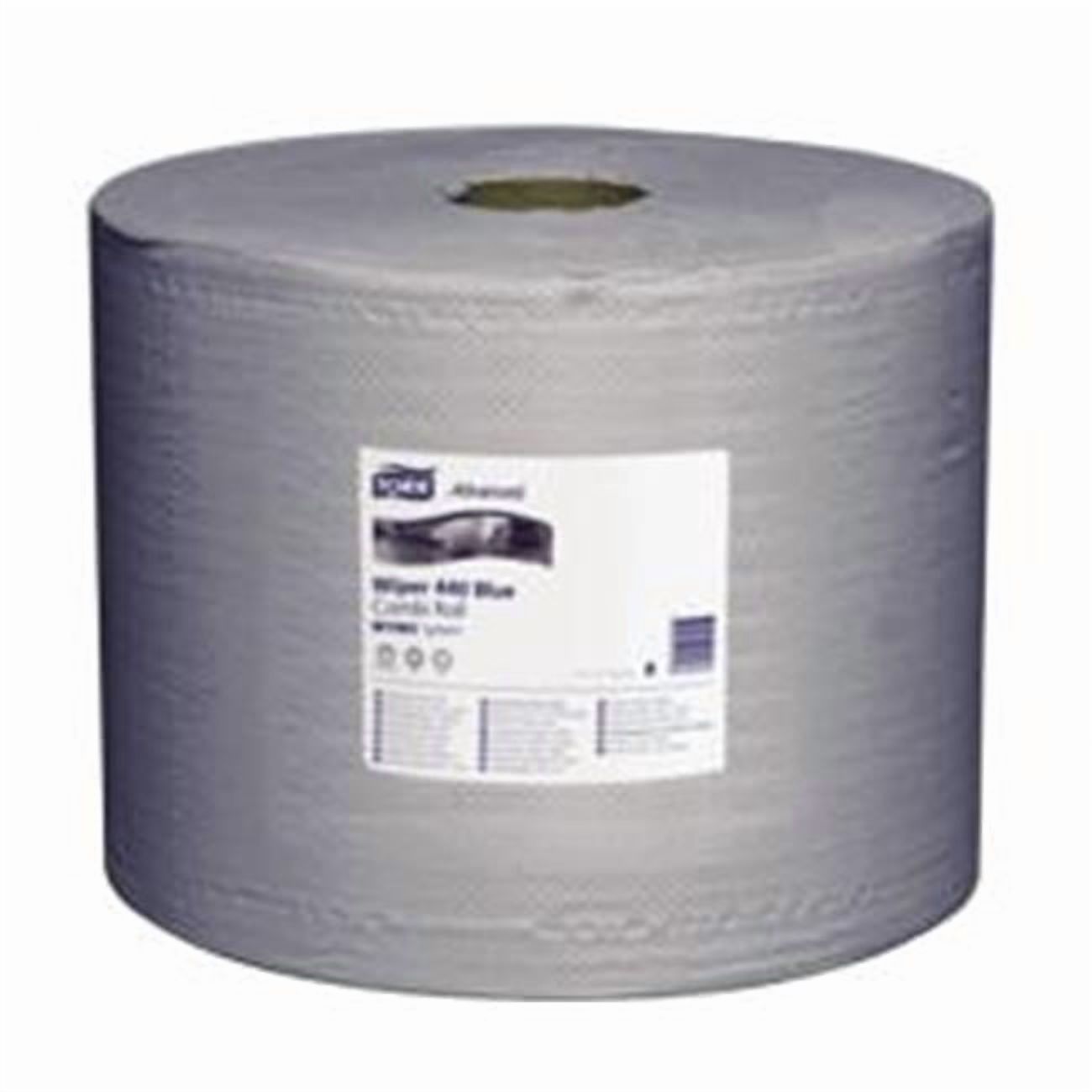 Tork Auto Wipes - SCA Tissue N Amer Advanced 440 Wiper, Center Pull, 4-Ply, Blue