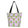 thumbnail image 1 of Easygdp Happy Frogs1 Bolso de Hombro para Mujer, Bolso Bandolera y Cartera de Mano Elegante para Uso Diario, 1 of 6