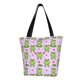 thumbnail image 1 of Balery Happy Frogs1 Bolsa de Hombro con Diseño, Bolsa Grande y Duradera, Bolsa Versátil para Compras, 1 of 6