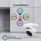 thumbnail image 5 of HiLook Cámara de Seguridad Tipo Turret TURBOHD 2 Megapíxel 40 mts IR EXIR Para Vision Nocturna Protección IP66 Para Uso Exterior Compatibilidad 4 Tecnologías TVI-AHD-CVI-CVBS Modelo THC-T220-M, 5 of 5