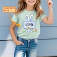 thumbnail image 2 of Boy Camo Easter Bunny Shirt Vintage Soft Brown Bunny Graphic Easter Story Tshirt 2026 Happy Easter Tees Cotton Short Sleeve Tops, 2 of 5