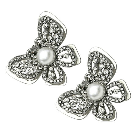 Worgeous Rhinestone Buckle Backless Bodysuit Black Jewelry for Women Pink Decor Miss Bride Silver