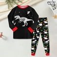 thumbnail image 2 of TOWED22 Toddler Baby Boy Clothes Letter Print Boy Crewneck Sweatshirt and Pants Set 2Pcs Fall Outfit Size:8-9 Y,Color:Red, 2 of 5