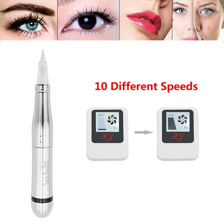 Microblading Eyebrow Tattoo Pen Rotary Tattoo Machine Hair Stroked Tattooing Micro Pen Professional Permanent Makeup Comestic Eye Art