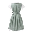 thumbnail image 7 of JTieacloth Dirndl Dresses Women, 3 Pcs Oktoberfest , Bavarian Dress for Halloween Carnival,Green, 7 of 7