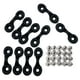 thumbnail image 2 of 10 Uds Ojo de nailon Soledad bucles de cubierta Con 20 Uds Tornillos Bungee Pad Eye Anchor, 2 of 9