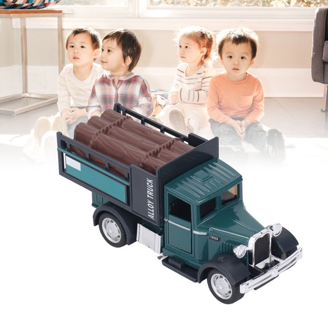 Juguetes Del Camión Del Modelo Del Coche, Luz Del Sonido Del Juguete Del Modelo Del Coche De La aleación 1:32 Vintage Para El Hogar