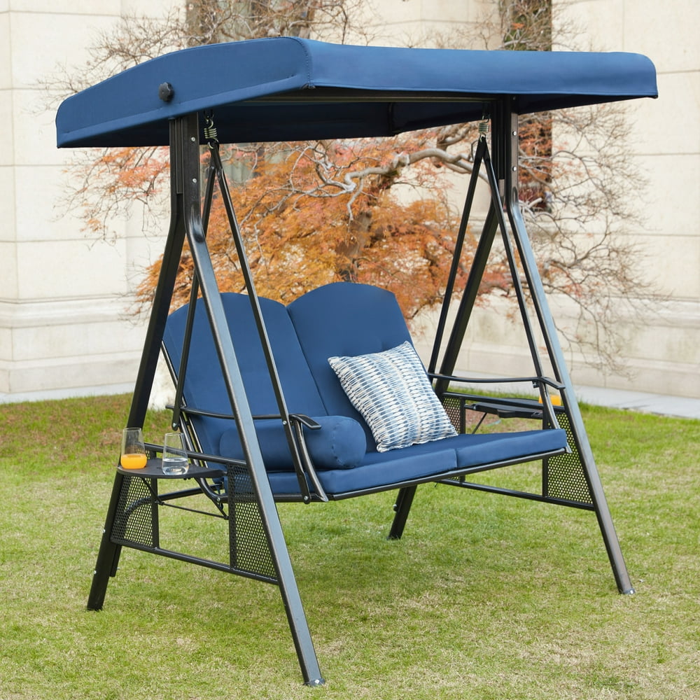 Outdoor 2-Seater Swing Chair - Walmart.com - Walmart.com