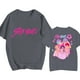 thumbnail image 2 of Moonsky Camiseta unisex Huntrix Dem-0n, colores cómodos, camiseta Huntrix para niñas, camiseta Mira Rumi Joey, merchandising, regalo juvenil para fans del K-pop (Gris oscuro XL), 2 of 3