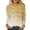 Yellow, variant on CFLVAEK Fashion Sequin Printed Shirts for Women Casual Sparkly Glitter Graphic T Shirts Comfy Long Sleeve Crewneck Club Party Blouses 2025 Hot Pink XXL