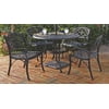 Biscayne Black 5PC Dining Set