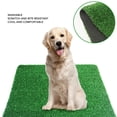 thumbnail image 4 of Estera De Entrenamiento Para Orinal Para Mascotas, Almohadilla Para Orinar Para Perros De Césped Artificial, Lavable, Transpirable, Fuerte Permeabilidad Para Interiores, 4 of 7