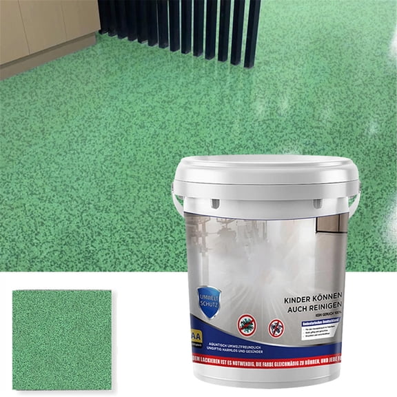 Clearance Furniture Protection under $15,High Gloss Effect Epoxy Floor Coating Non Long Lasting Epoxy Floor Paint Like Finish Suit For Multiple 1000ml