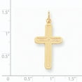 thumbnail image 2 of 10K Yellow Gold Cross Charm, 2 of 2