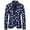 Blue, variant on Xmyrz Fall Jackets For Men 2025 Refreshing Christmas Print Comfortable Leisure Suit Jacket Long Sleeve Men'S Coats Outerwear Jacket