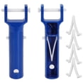 thumbnail image 3 of 2 Pcs Pool Vacuum Head Handle With 4 Pcs Butterfly V-Clips And Pins, 3 of 5
