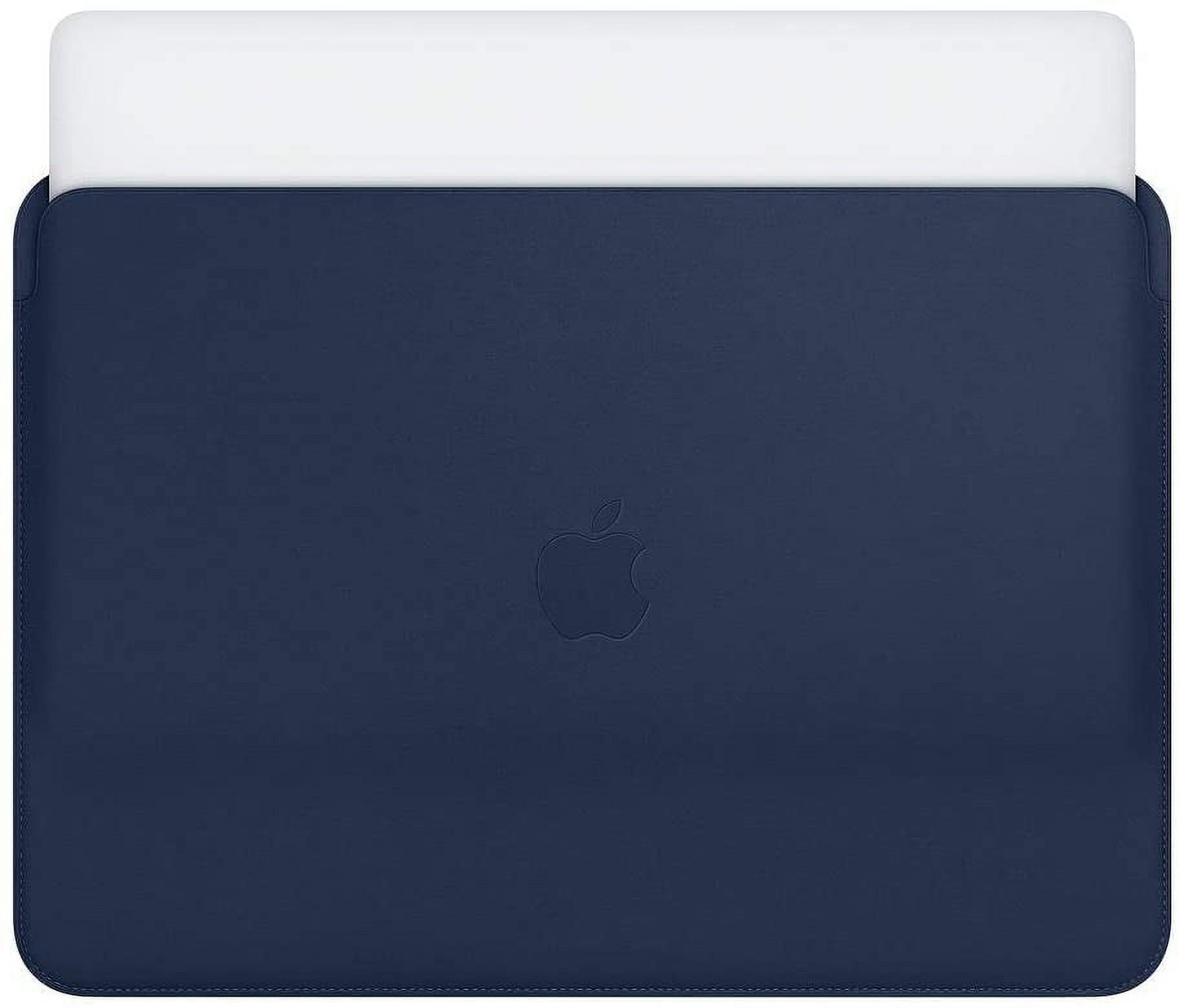MacbookPro 13 Leather Sleeve - Midnight Blue for 13-inch MacBookAir and MacBookPro MRQL2ZM/A - image 3 of 3