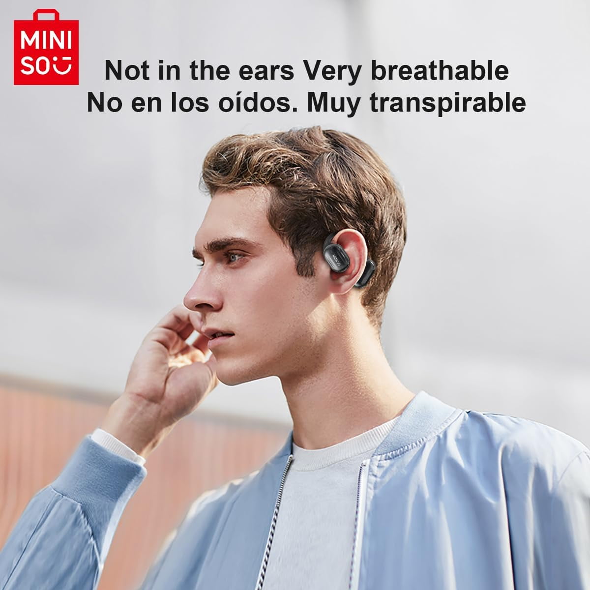 MINISO Translation Headphones Support 135 Languages Real Time Bluetooth 5.4 Translation