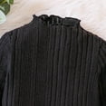 thumbnail image 7 of SXcggal Toddler Girls Long Sleeve Kids Knit Ribbed Solid T Shirt Pullover Tops Warm Beautiful Soft Girls Sweaters, 7 of 7