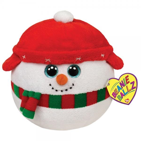 Ty Beanie Ballz Icebox Snowman