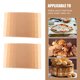 thumbnail image 4 of 500 piezas de papel Kraft para alimentos fritos, forros para aperitivos, papel de absorción de aceite desechable para patatas fritas, Pizza, 4 of 8