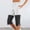 White#2, variant on Drovellove Women's Plus Size High Waisted Capri Leggings with Pockets - Elastic Waist Casual Workout Pants for Yoga, Running, or Seaside Holidays