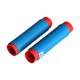 thumbnail image 1 of 2 fundas termorretráctiles para manillar de motocicleta, universales y antivibración. Azul, 1 of 9