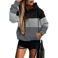 thumbnail image 3 of Urban Stripes Hoodie (L, Orange), 3 of 10