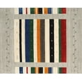 thumbnail image 1 of Ahgly Company Indoor Rectangle Contemporary Brown Abstract Area Rugs, Swatch Sample, 1 of 6