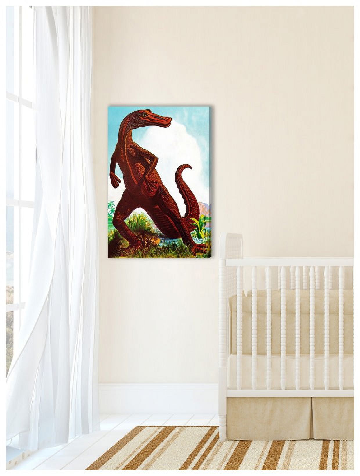 Marmont Hill "Dinosaur" by Curtis Painting Print on Canvas