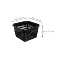 thumbnail image 4 of WRISTBIQUE Black Hydroponic Planting Containers Cups 4Set 7.1X7.1X4.3In, 4 of 10