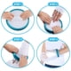 thumbnail image 3 of Qarigey Cubierta de mano de ducha Protector de palma impermeable Protector de plástico Adultos Niños Guantes de manga de brazo Vendajes de Protección de la piel, 3 of 6