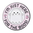 thumbnail image 1 of Broche de esmalte CAIROYAR fantasma dibujos animados 2.5*3cm, 1 of 7