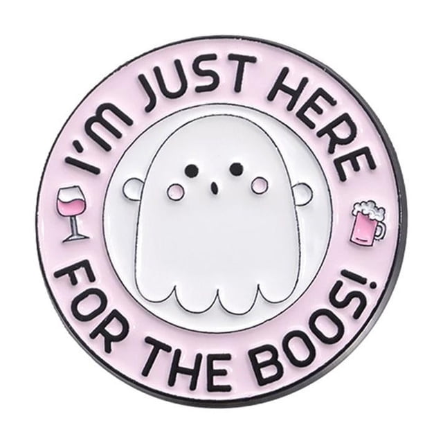 Broche de esmalte CAIROYAR fantasma dibujos animados 2.5*3cm