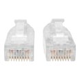 thumbnail image 4 of Eaton Tripp Lite Series Cat6 Gigabit Snagless Slim UTP Ethernet Cable (RJ45 M/M), PoE, Gray, 6-in. (15.24 cm) - Patch cable - RJ-45 (M) to RJ-45 (M) - 6 in - UTP - CAT 6 - molded, snagless, stranded - gray, 4 of 4