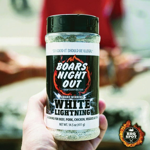 Boars Night Out White Lightning Rub - Garlic Butter Rub - 1 Pc, 14.5 oz