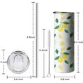 thumbnail image 5 of 20 OZ Travel Mug Insulated Coffee Mug with Straw,Thermal with Lids for Hot and Cold Drinks for Fathers Husband Mothers, 5 of 7